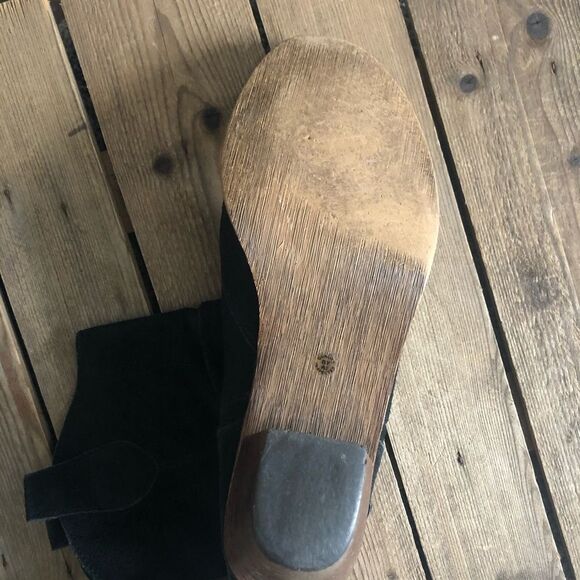 Decree Black Suede Booties - Picture 3 of 3